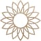Ekena Millwork Daisy Wood Fretwork Pierced Ceiling Medallion, Red Oak, 18"OD x 6 1/4"ID x 3/8"T CMWP18X18X0375DARO - alternate 1